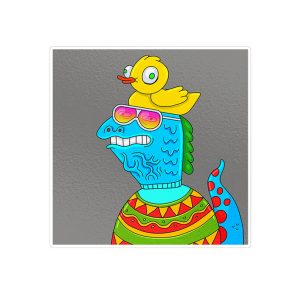 استیکر لپ تاپ ماسا دیزاین طرح آفتاب پرست مدل STKJO