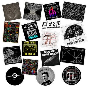استیکر لپ تاپ ماسا دیزاین طرح Nikola Tesla کد COLS102 مجموعه 17 عددی