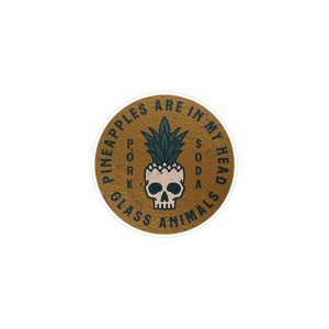 استیکر لپ تاپ ماسا دیزاین طرح آناناس مدل STK76