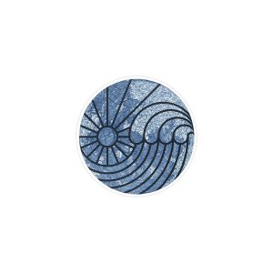 استیکر لپ تاپ ماسا دیزاین طرح موج مدل STK145