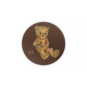 استیکر لپ تاپ ماسا دیزاین طرح عروسک مدل STK284
