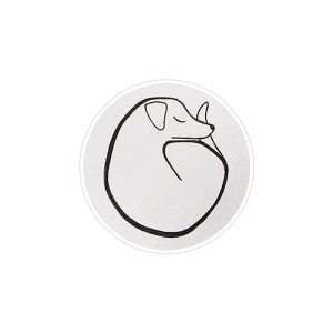 استیکر لپ تاپ ماسا دیزاین طرح سگ مدل STK475