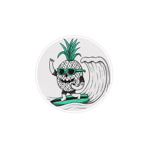 استیکر لپ تاپ ماسا دیزاین طرح آناناس مدل STK476