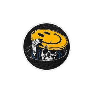 استیکر لپ تاپ ماسا دیزاین طرح smile مدل STK552