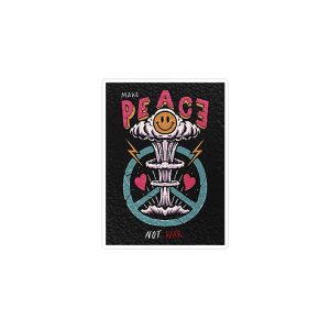 استیکر لپ تاپ ماسا دیزاین طرح peace مدل STK632