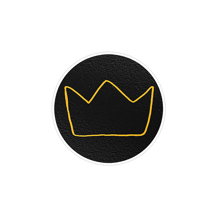 استیکر لپ تاپ ماسا دیزاین طرح king مدل STK655