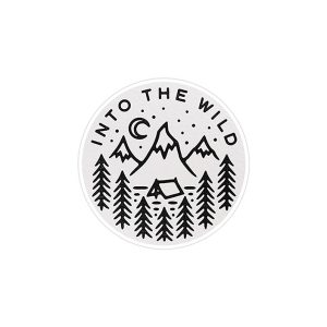استیکر لپ تاپ ماسا دیزاین طرح into the wild مدل STK667