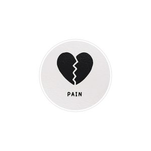 استیکر لپ تاپ ماسا دیزاین طرح pain مدل STK712