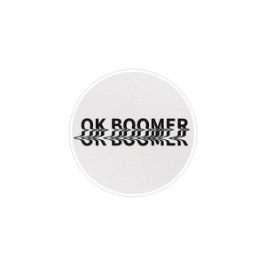استیکر لپ تاپ ماسا دیزاین طرح ok مدل STK716