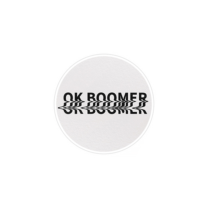استیکر لپ تاپ ماسا دیزاین طرح ok مدل STK716