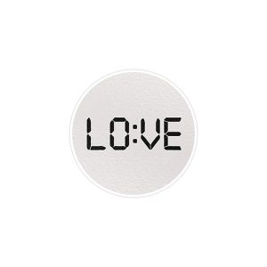 استیکر لپ تاپ ماسا دیزاین طرح love مدل STK734