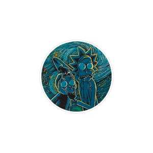 استیکر لپ تاپ ماسا دیزاین طرح Rick and Morty مدل STK742