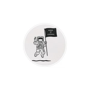 استیکر لپ تاپ ماسا دیزاین طرح فضانورد مدل STK759