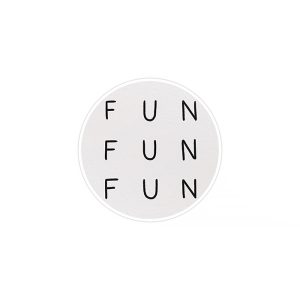 استیکر لپ تاپ ماسا دیزاین طرح fun مدل STK761