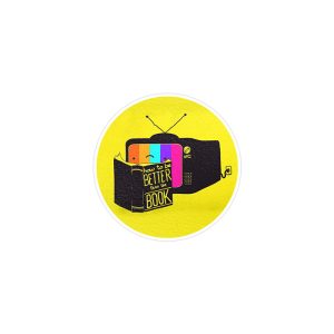 استیکر لپ تاپ ماسا دیزاین طرح TV مدل STK823