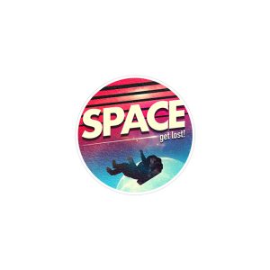 استیکر لپ تاپ ماسا دیزاین طرح space مدل STK788