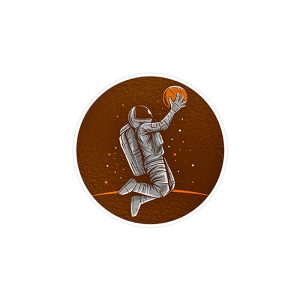 استیکر لپ تاپ ماسا دیزاین طرح بسکتبال مدل STK831