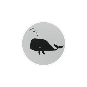 استیکر لپ تاپ ماسا دیزاین طرح نهنگ مدل STK920