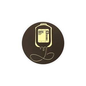استیکر لپ تاپ ماسا دیزاین طرح coffe مدل STK935