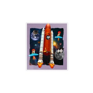 استیکر لپ تاپ ماسا دیزاین طرح nasa.گربه مدل venus527