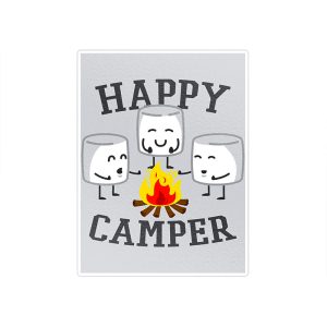 استیکر تزئینی موبایل و تبلت ماسا دیزاین مدل stkv0249 طرح camper.کمپ.مارش مالو