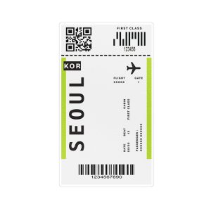 استیکر لپ تاپ ماسا دیزاین طرح SEOUL مدل STK1656