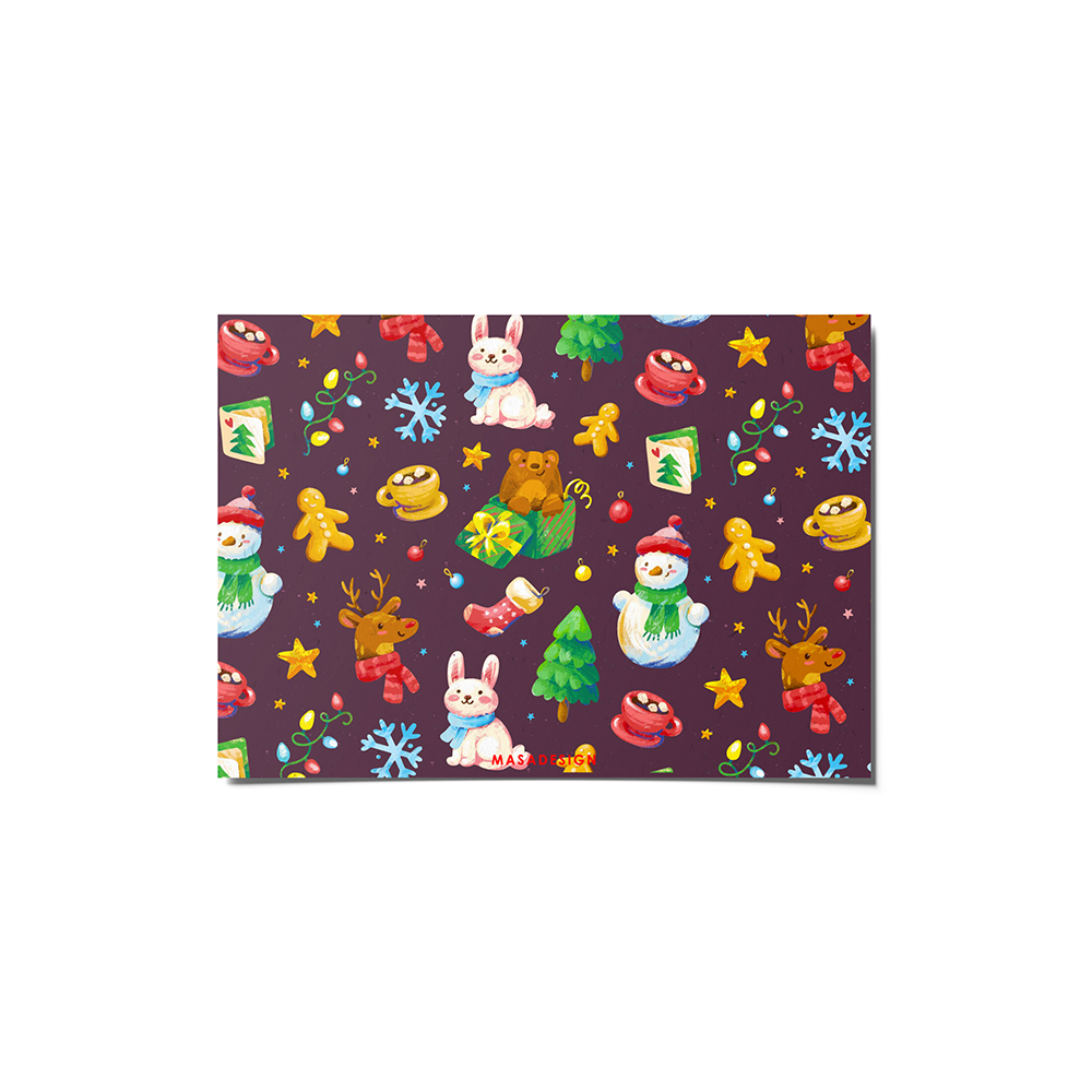 کارت پستال ماسا دیزاین مدل venus614 طرح christmas