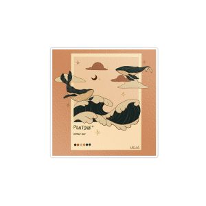 استیکر لپ تاپ ماسا دیزاین طرح pantone مدل STKA00193