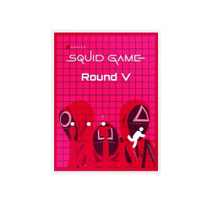 استیکر تزئینی موبایل و تبلت ماسا دیزاین مدل stkv0416 طرح squid game