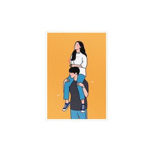استیکر لپ تاپ ماسا دیزاین طرح عشق مدل STK1660