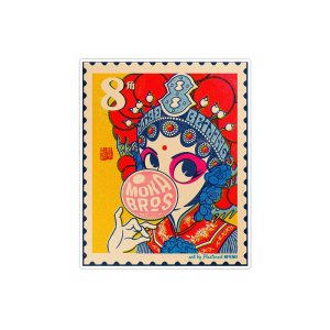 استیکر لپ تاپ ماسا دیزاین طرح ANIME مدل STKA0097