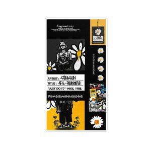 استیکر لپ تاپ ماسا دیزاین طرح NIKE مدل STKA00292