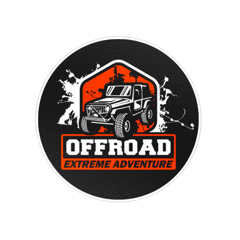 استیکر لپ تاپ ماسا دیزاین طرح OFF ROAD مدل STK963