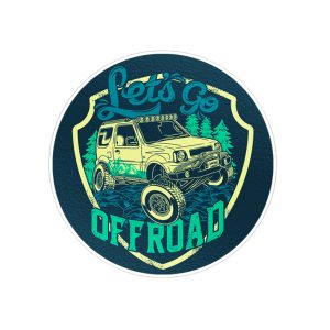 استیکر لپ تاپ ماسا دیزاین طرح OFF ROAD مدل STK971