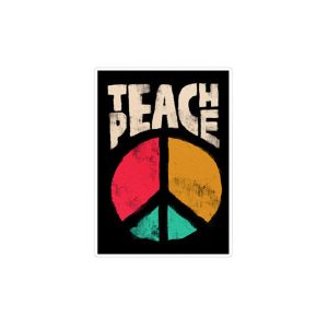 استیکر لپ تاپ ماسا دیزاین طرح peace مدل STK1522