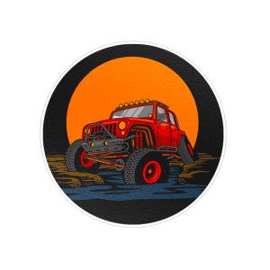 استیکر لپ تاپ ماسا دیزاین طرح OFF ROAD مدل STK967
