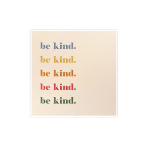 استیکر لپ تاپ ماسا دیزاین طرح be kind مدل STK1311