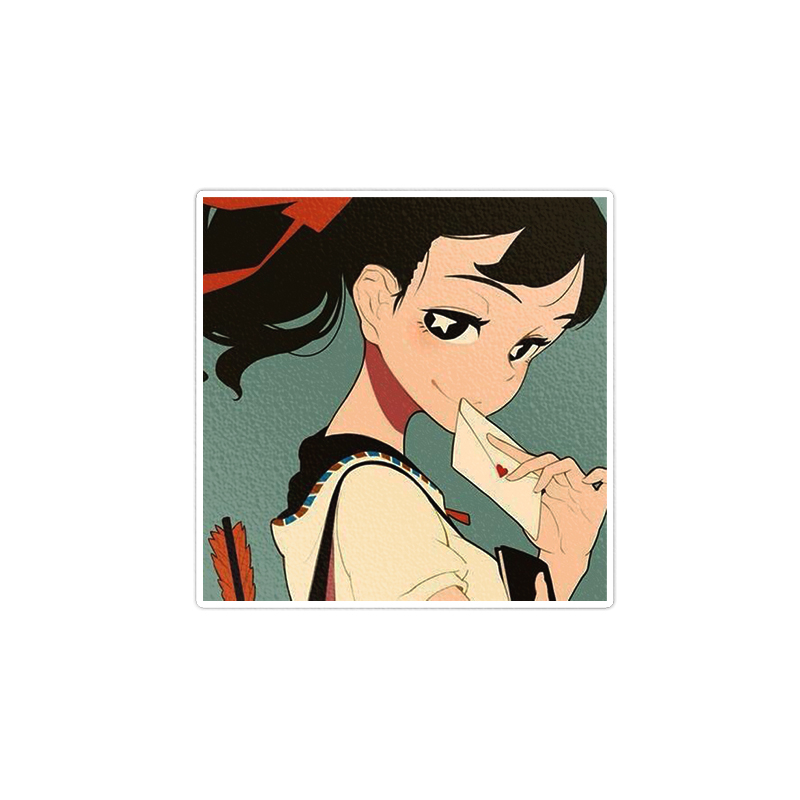 استیکر لپ تاپ ماسا دیزاین طرح ANIME مدل STKA00152