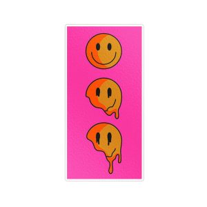 استیکر لپ تاپ ماسا دیزاین طرح smile مدل STKA00363