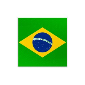 استیکر لپ تاپ ماسا دیزاین طرح brazil مدل STK1290