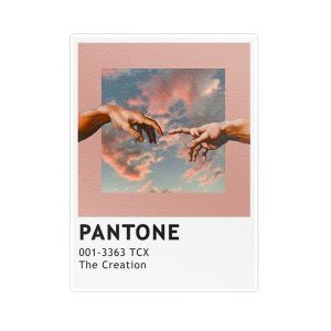 استیکر لپ تاپ ماسا دیزاین طرح pantone مدل STK1174