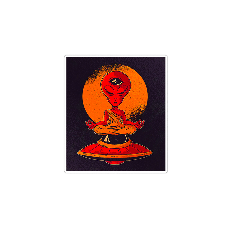 استیکر لپ تاپ ماسا دیزاین طرح alien مدل venus525