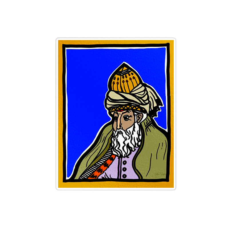 استیکر لپ تاپ ماسا دیزاین طرح مولانا مدل venus687
