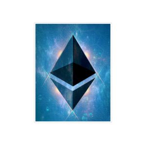 استیکر لپ تاپ ماسا دیزاین طرح ETH مدل STKA00435