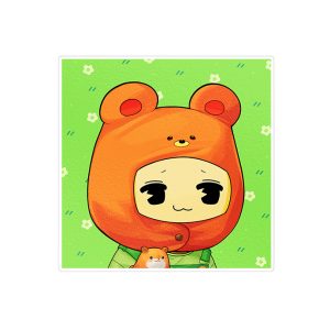 استیکر لپ تاپ ماسا دیزاین طرح خرس مدل STKJO