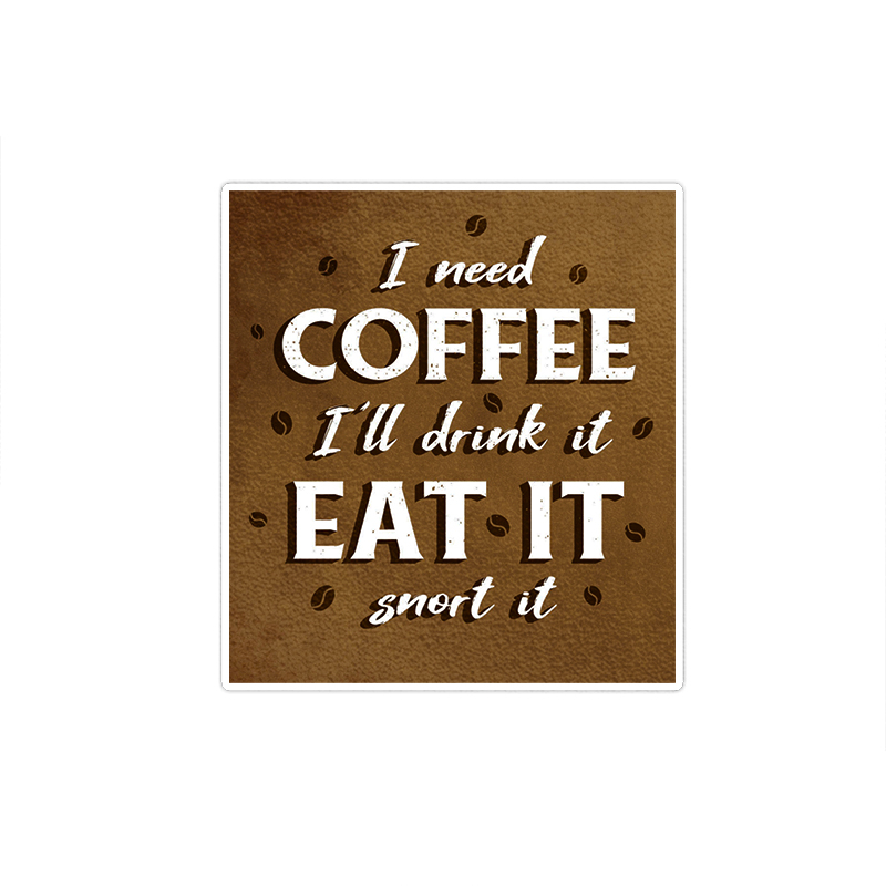 استیکر تزئینی موبایل و تبلت ماسا دیزاین مدل stkv0288 طرح coffee