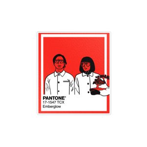 استیکر لپ تاپ ماسا دیزاین طرح pantone مدل venus556