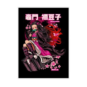 استیکر تزئینی موبایل و تبلت ماسا دیزاین مدل SM018 ANIME