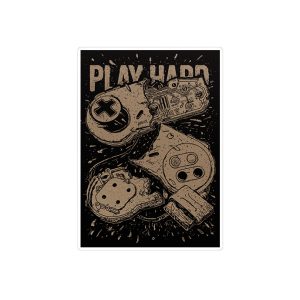 استیکر لپ تاپ ماسا دیزاین طرح game مدل STKJO