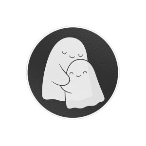 استیکر لپ تاپ ماسا دیزاین طرح SCARY مدل STKA0044